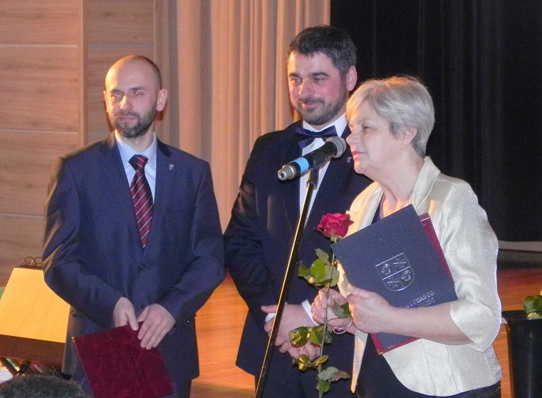 Z żubrem w tle (fotorelacja)