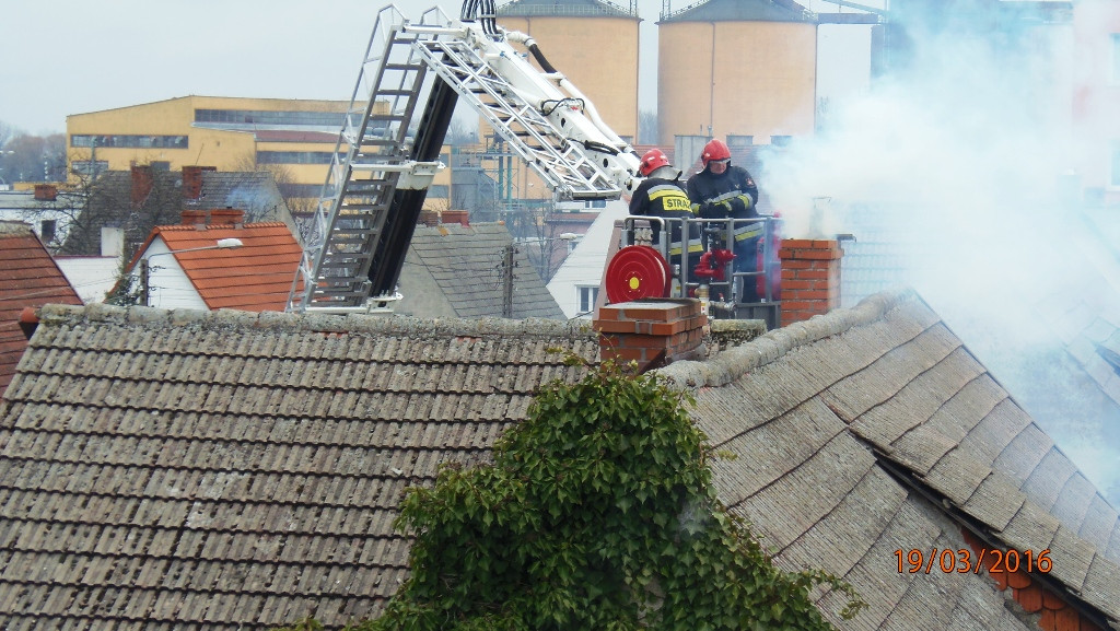 Pożar komina (tylko fotorelacja)