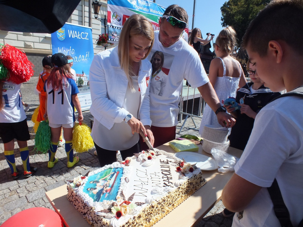 Powitanie mistrzyni (galeria)