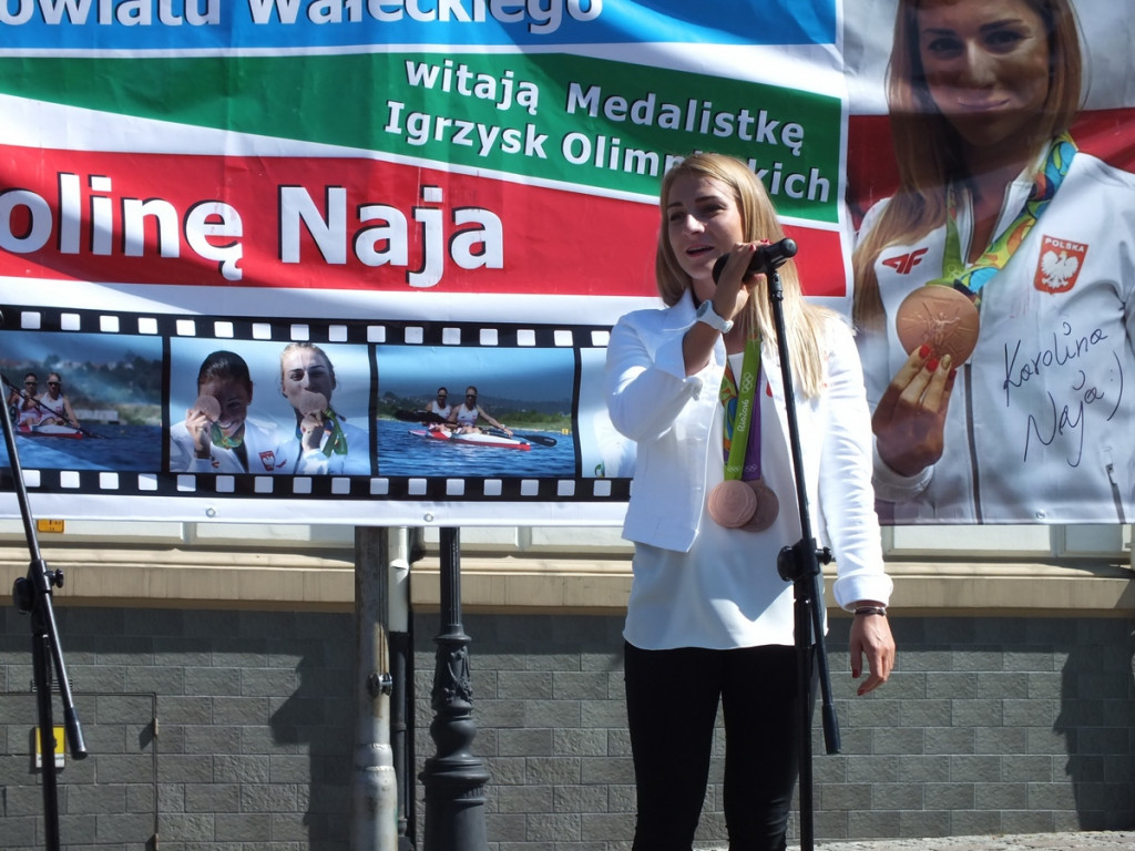 Powitanie mistrzyni (galeria)