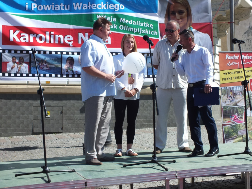 Powitanie mistrzyni (galeria)