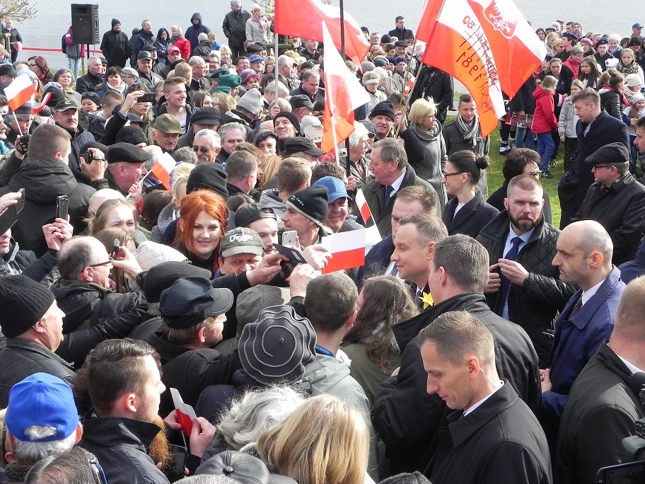 Andrzej Duda odwiedził Wałcz (fotogaleria)