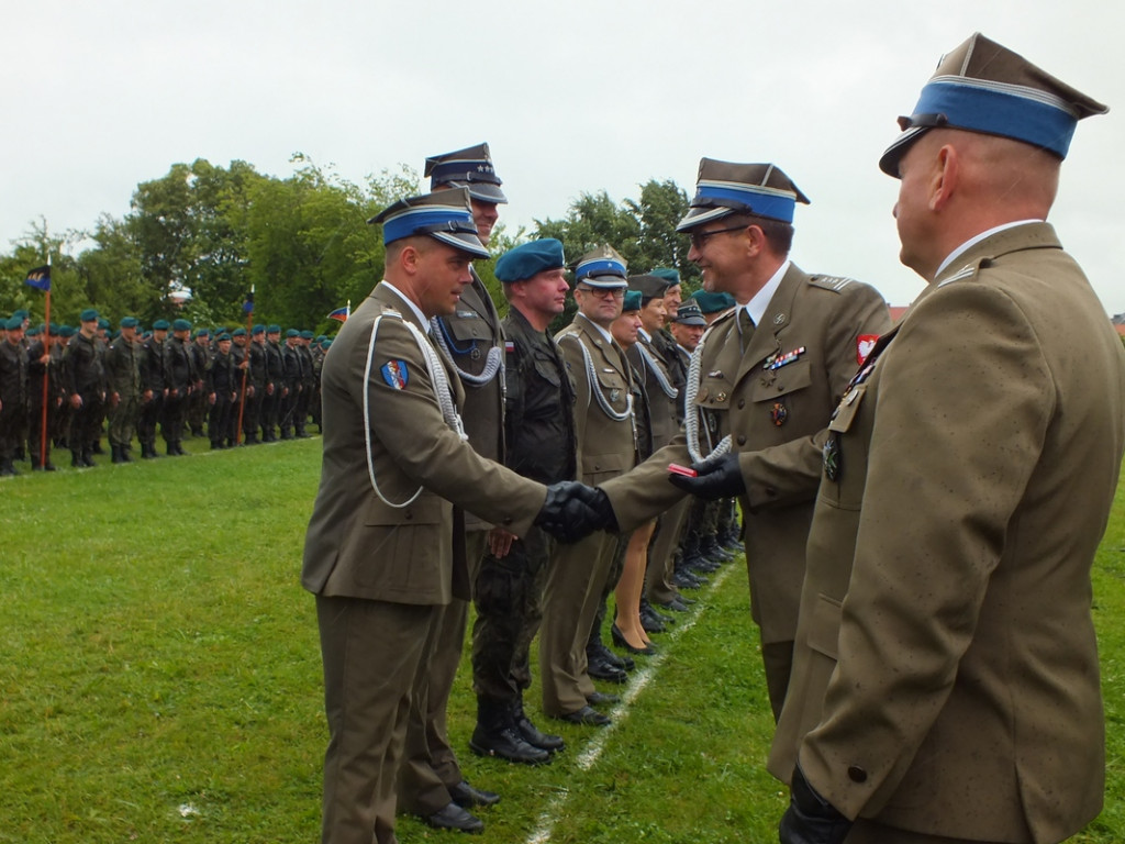 Jubileusz w strugach deszczu