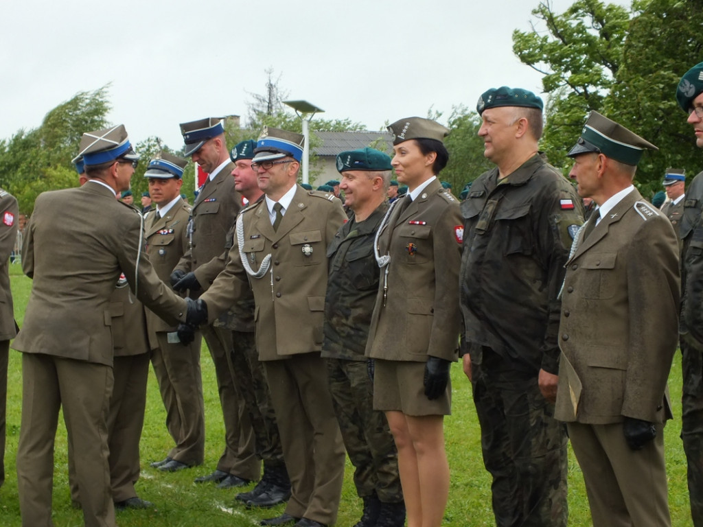 Jubileusz w strugach deszczu