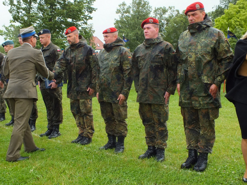 Jubileusz w strugach deszczu