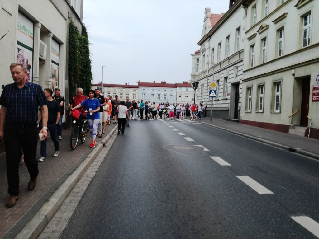 Więcej protestujących