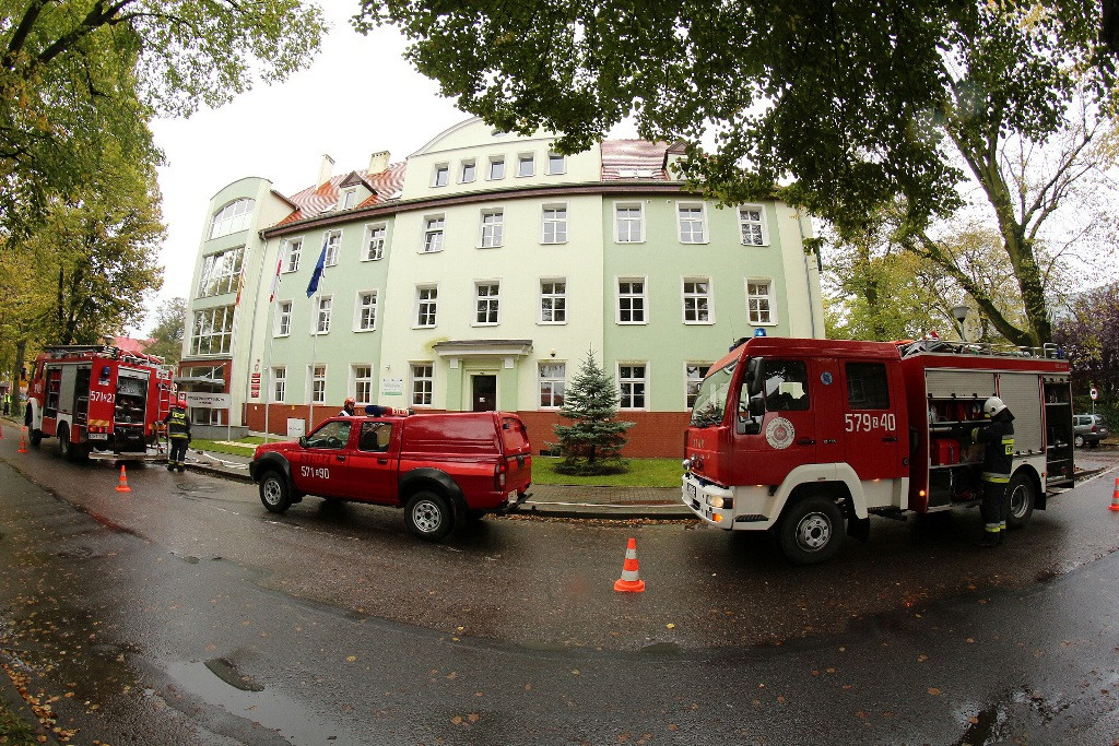 Udawany pożar (galeria)