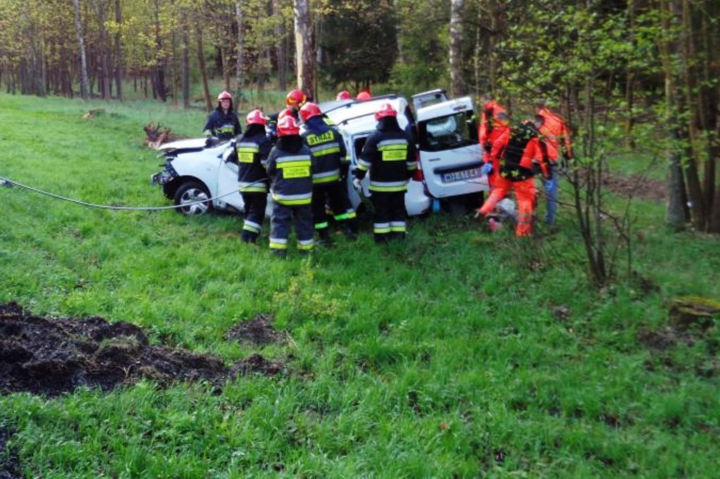 Śmiertelny wypadek na dk 10