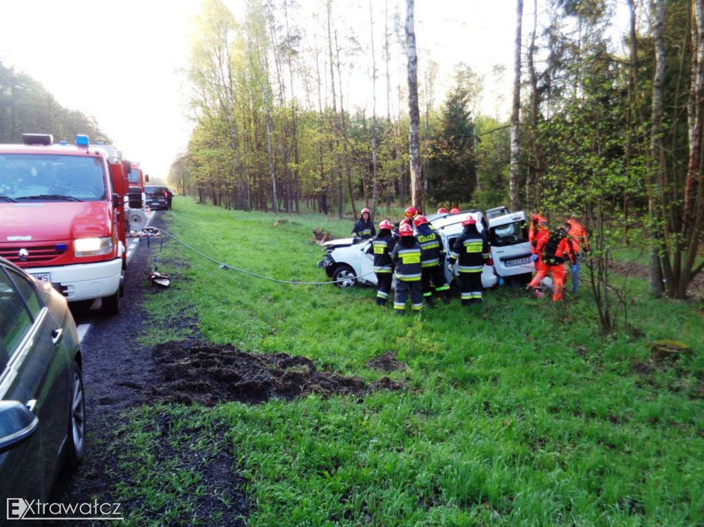 Śmiertelny wypadek na dk 10