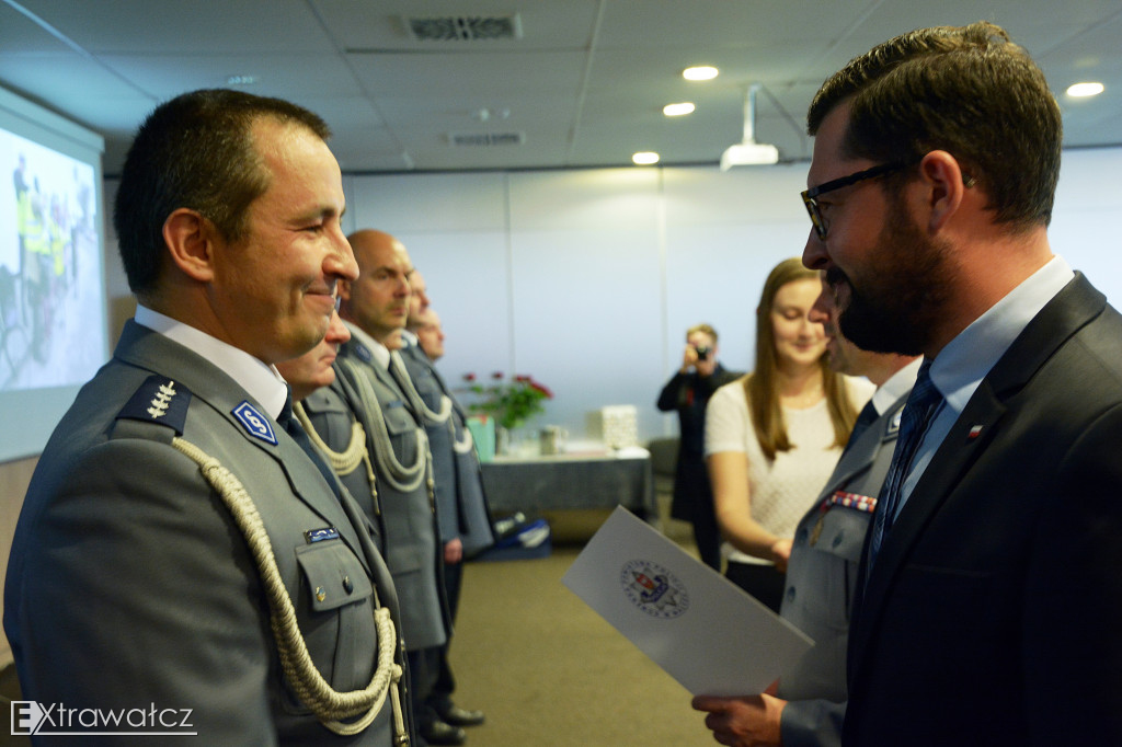 Uroczysta zbiórka z okazji Święta Policji