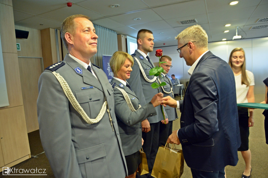 Uroczysta zbiórka z okazji Święta Policji