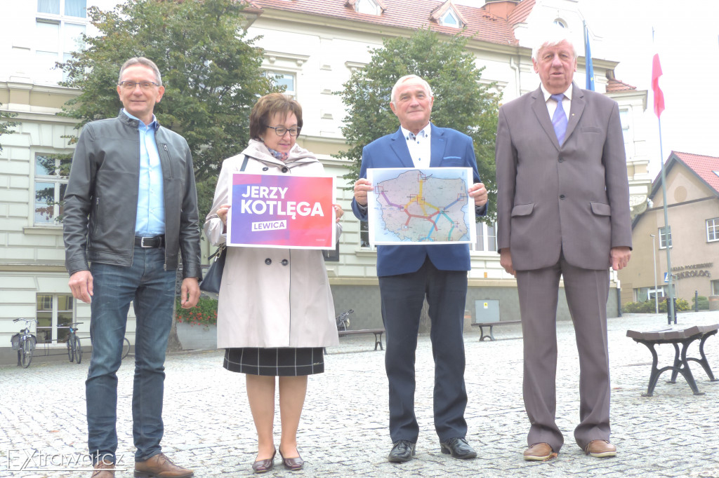 Jerzy Kotlęga zabiega o głosy mieszkańców Wałcza