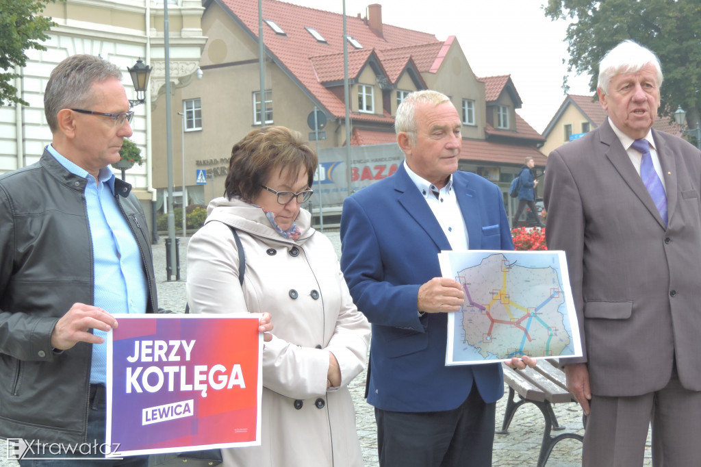 Jerzy Kotlęga zabiega o głosy mieszkańców Wałcza