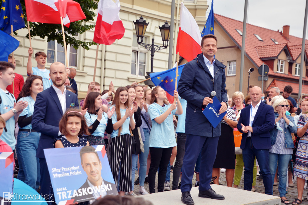 Rafał Trzaskowski w Wałczu