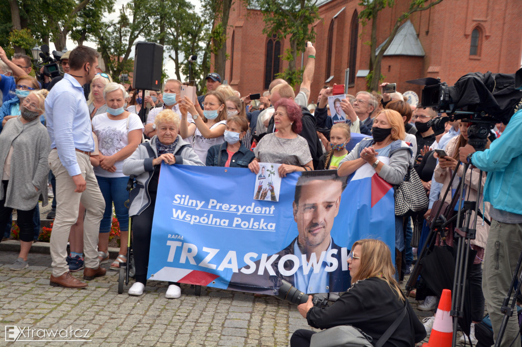 Rafał Trzaskowski w Wałczu