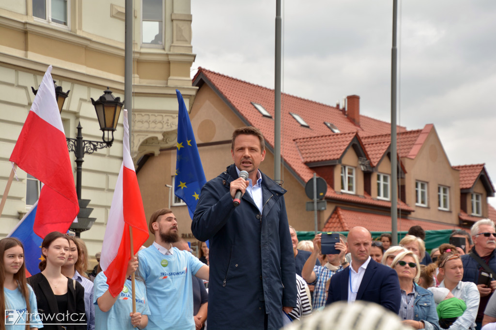 Rafał Trzaskowski w Wałczu