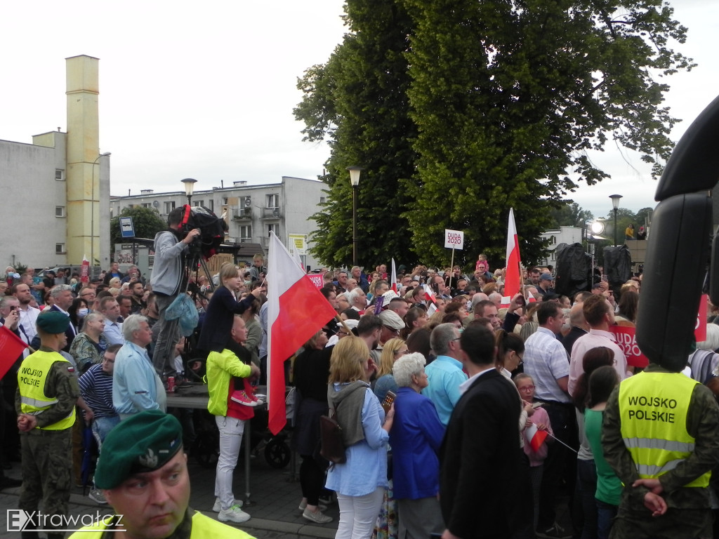 Andrzej Duda w Człopie