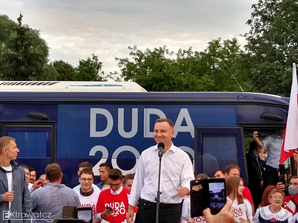 Andrzej Duda w Człopie