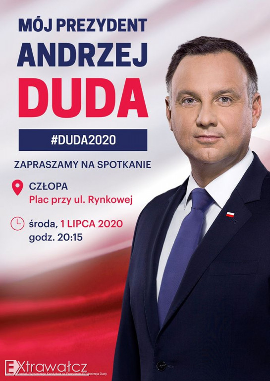 Andrzej Duda w Człopie