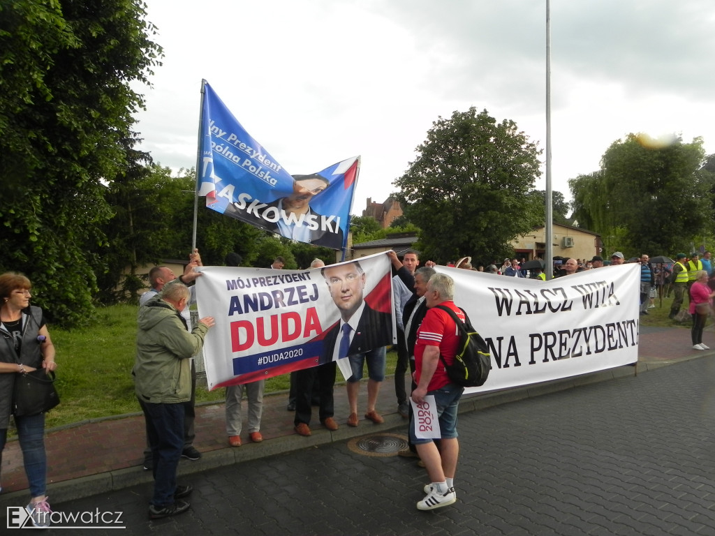 Andrzej Duda w Człopie