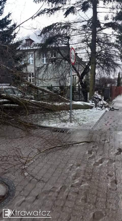 Pogoda sparaliżowała powiat
