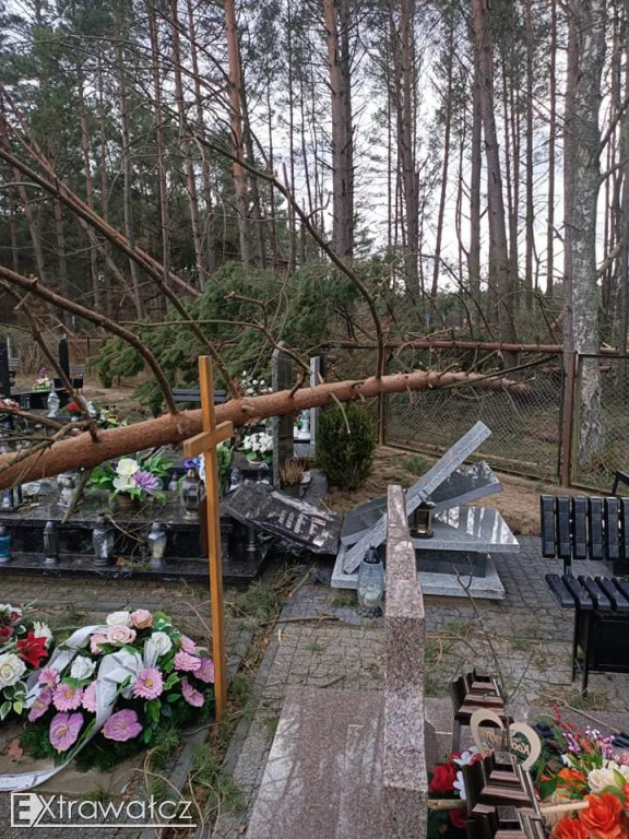 Pogoda sparaliżowała powiat
