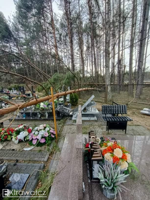 Pogoda sparaliżowała powiat