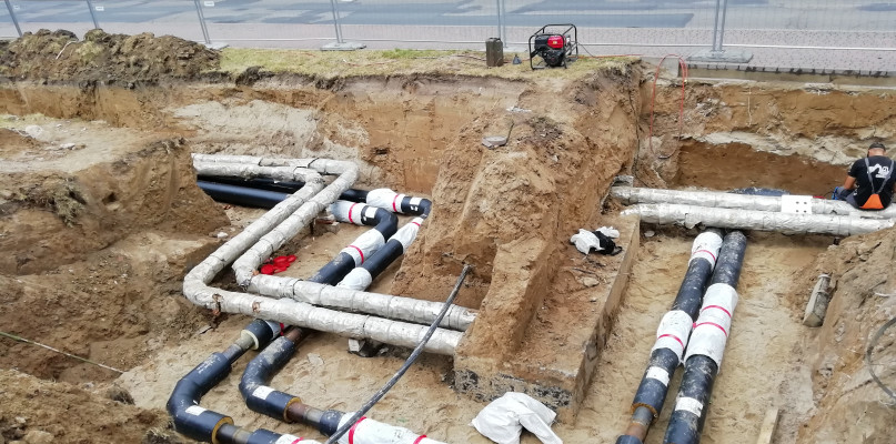 ZEC Sp. z o.o. w Wałczu modernizuje i buduje sieci ciepłownicze na terenie miasta