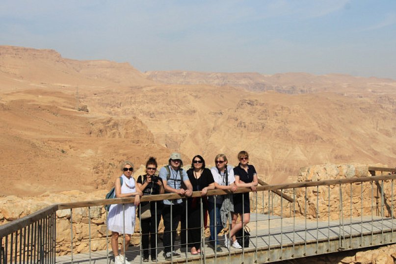 Wałeccy nauczyciele w Jerozolimie