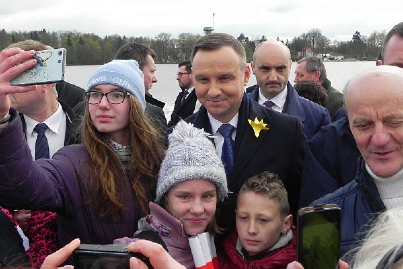 Andrzej Duda odwiedził Wałcz (fotogaleria)