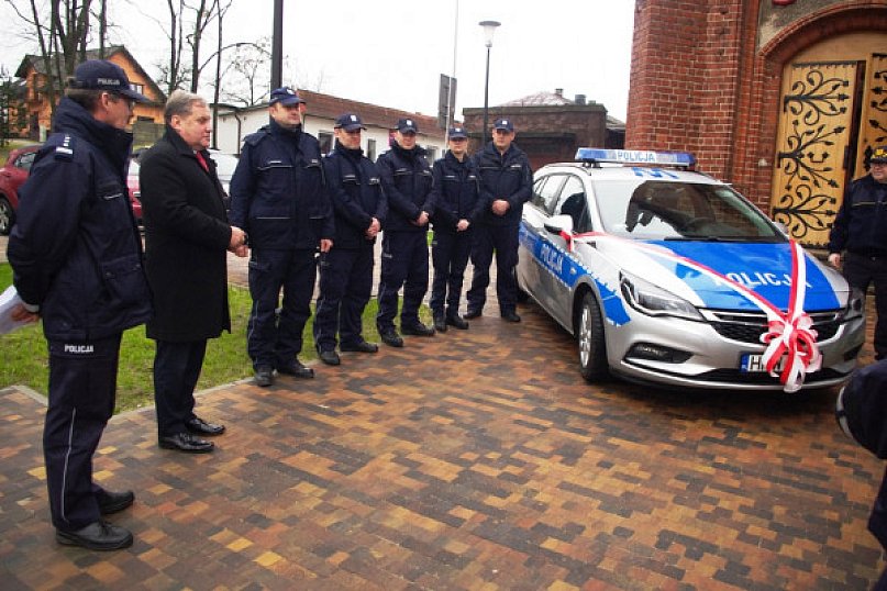 Prezent dla policjantów