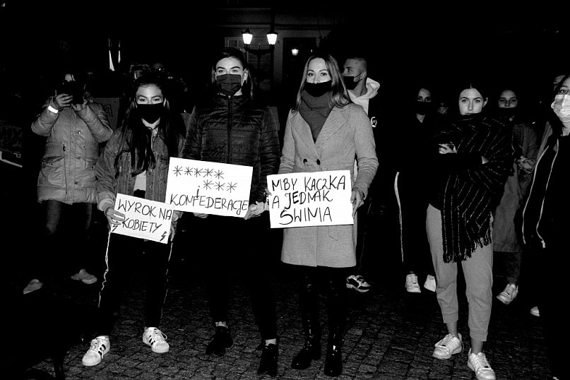 Protest, którego miało nie być