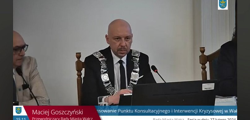 Maciej Goszczyński będzie kandydował na Burmistrza Wałcz