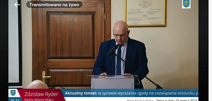 Przykaz z Centrali  - odwołać radnego, bo nie z tej partii!