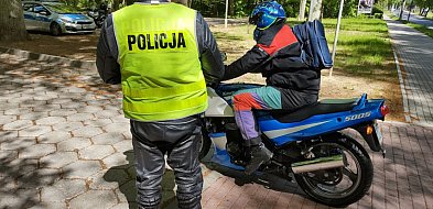 Wałecka drogówka dba o bezpieczeństwo motocyklistów. Kontrole w newralgicznych pun-13356