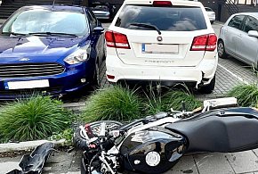 Pościg za motocyklem w centrum Piły-13647