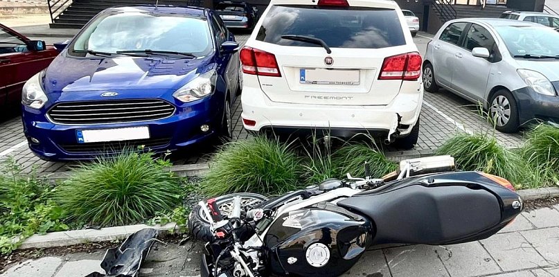 Pościg za motocyklem w centrum Piły - 13647