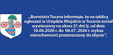 Nieruchomości do zbycia, Tuczno