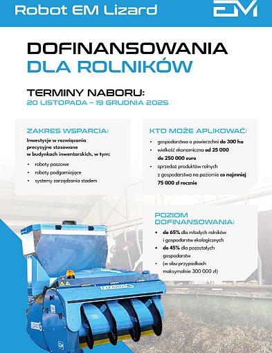 Ruszył nabór wniosków na inwestycje w rolnictwo precyzyjne – szansa na dofinansowa-14798