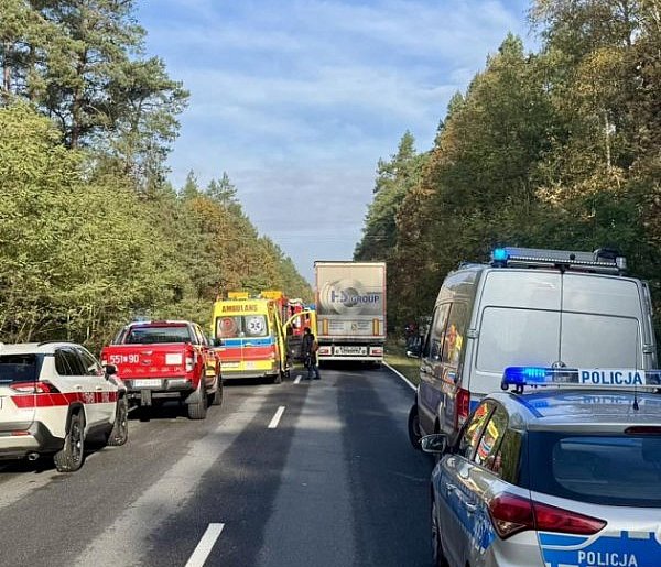 Poważny wypadek na DK10-14652