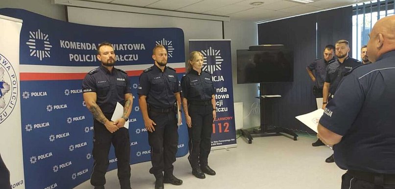 Wyróżnienia dla policjantów z Wałcza
