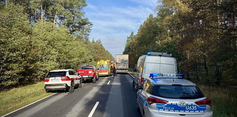 Poważny wypadek na DK10 - 14652