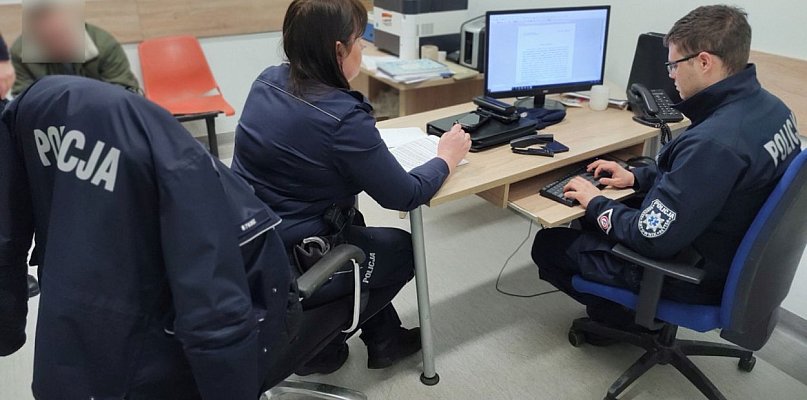 Z miejsca pracy trafił za kraty