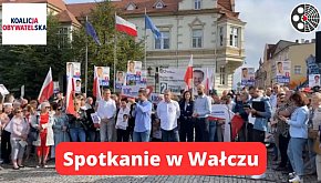 Spotkanie z Rafałem Trzaskowskim w Wałczu